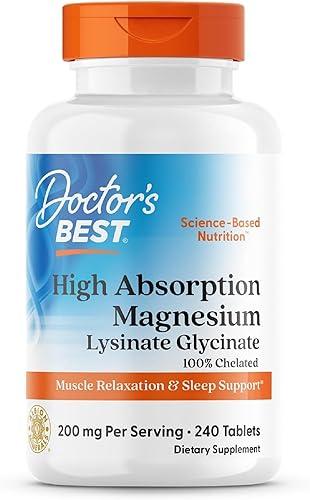 Doctor's Best Magnesium Glycinate