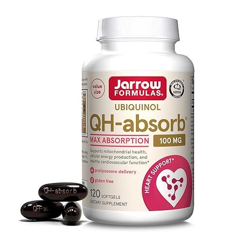 Jarrow Formulas QH-Absorb CoQ10 (Ubiquinol)